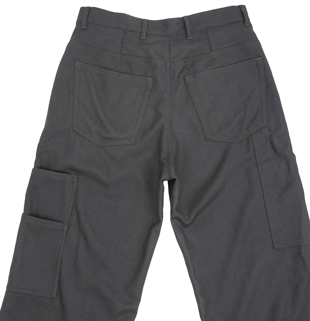 Dries Van Noten Wool Trousers in Navy