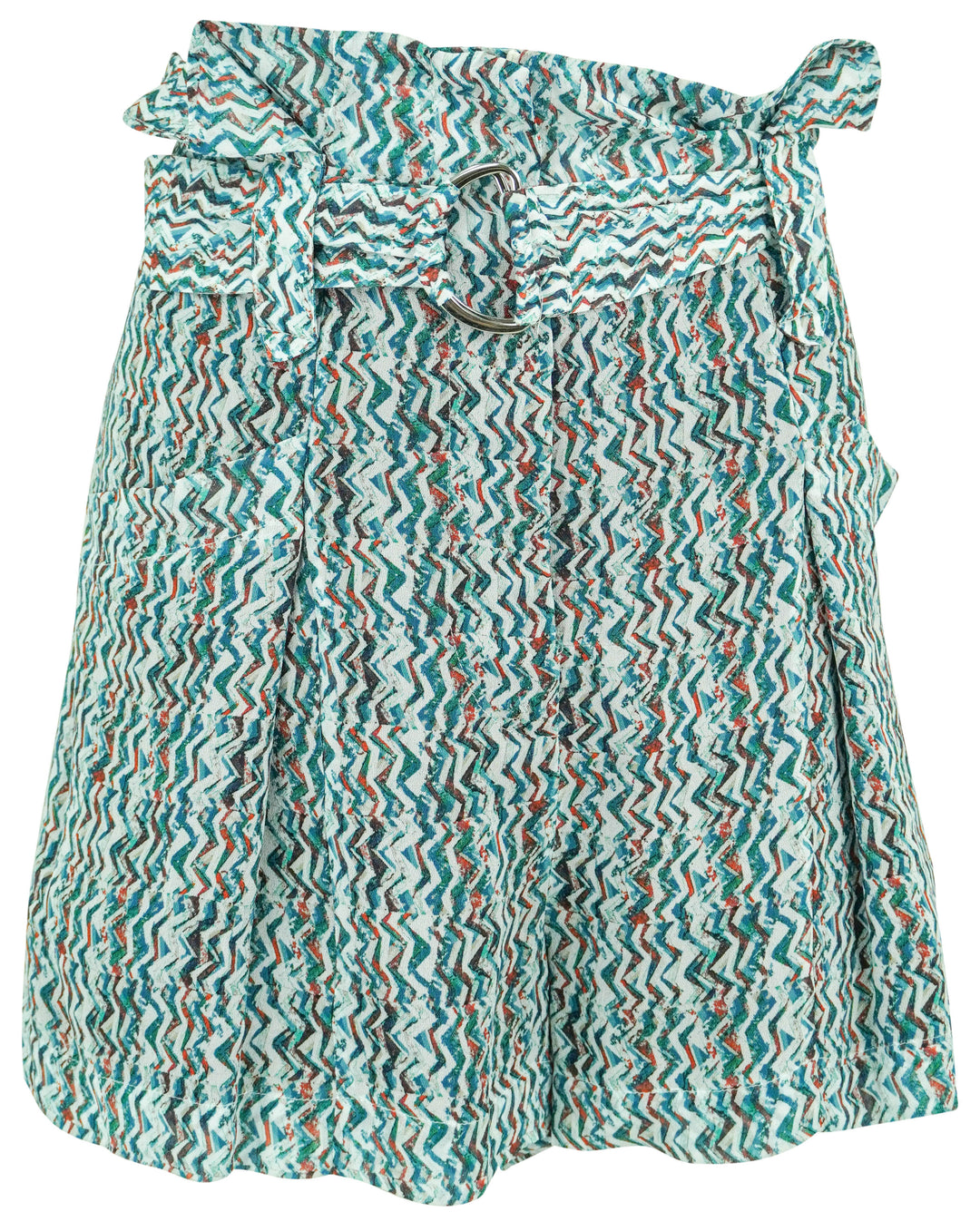 Iro Rasine Shorts in Blue Multi - Discounts on Iro at UAL