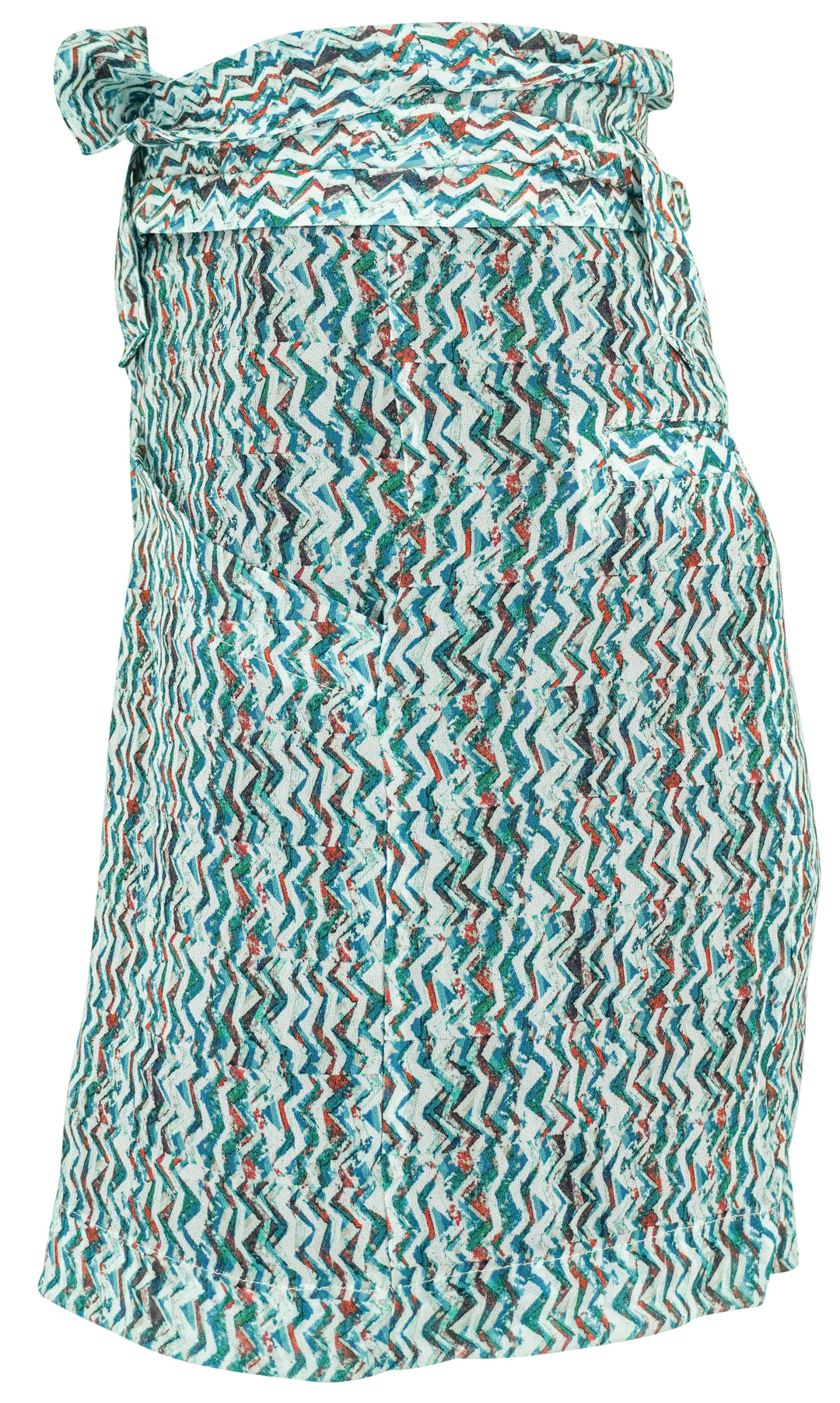 Iro Rasine Shorts in Blue Multi - Discounts on Iro at UAL