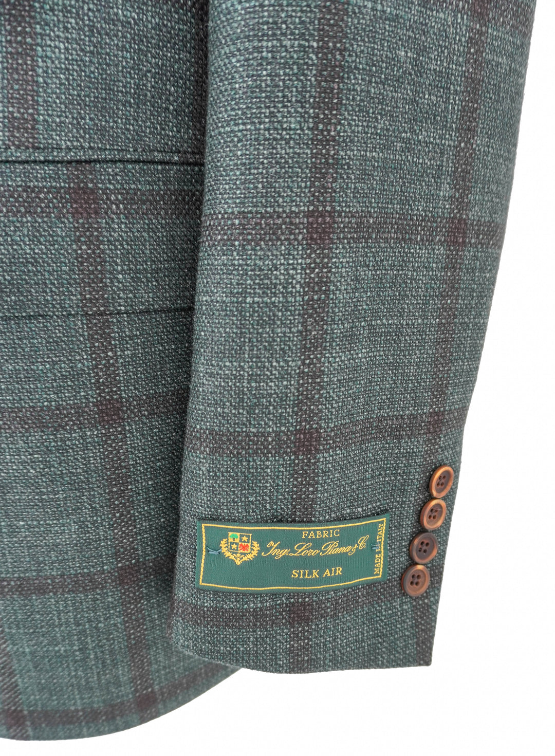 M.S. Giacomo Blazer in Olive/Brown