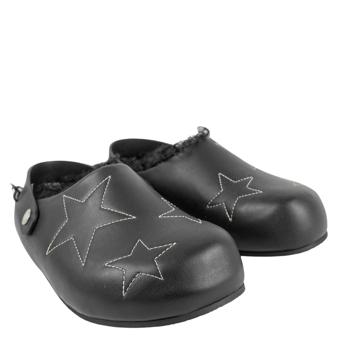 Stella McCartney Star Clogs in Black
