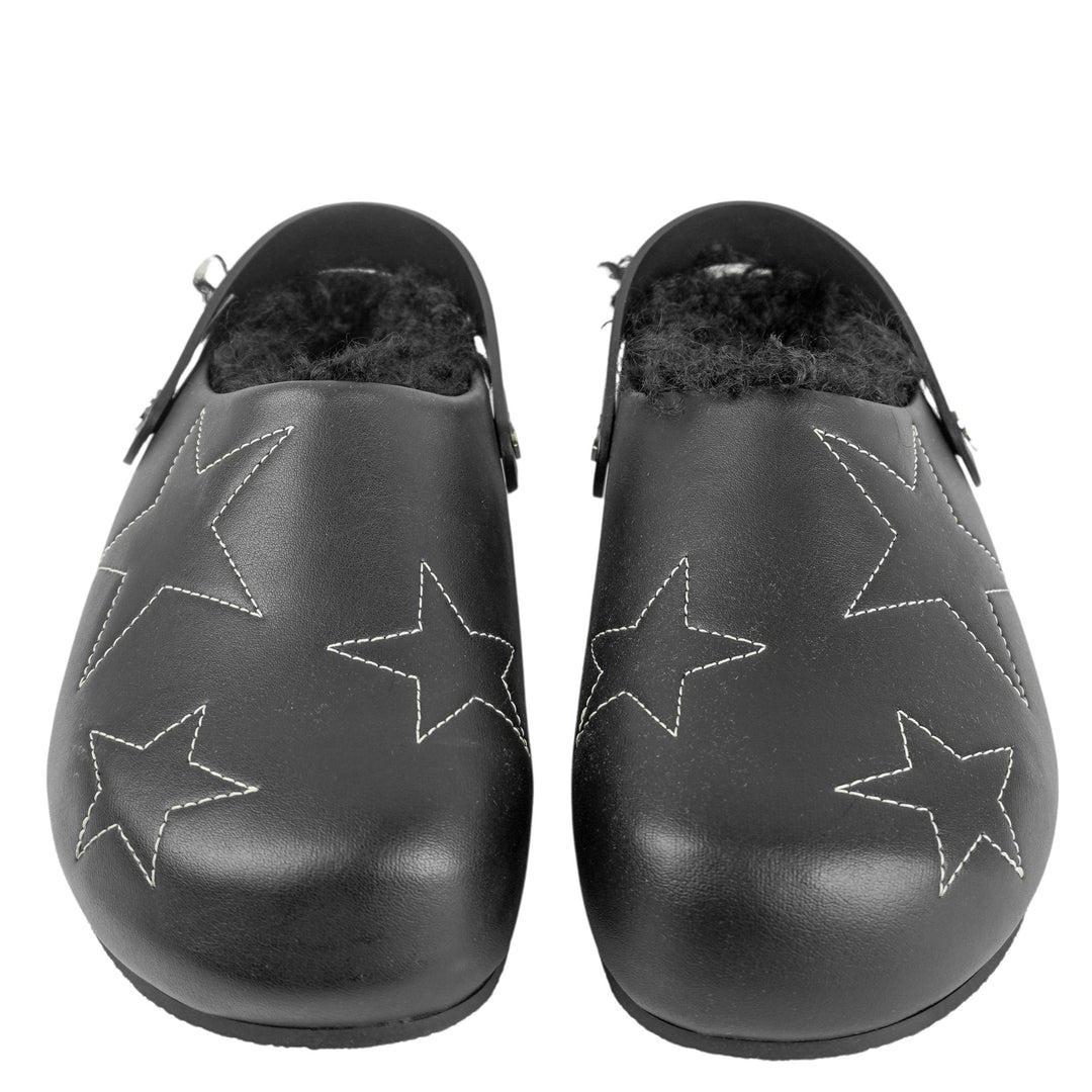 Stella McCartney Star Clogs in Black