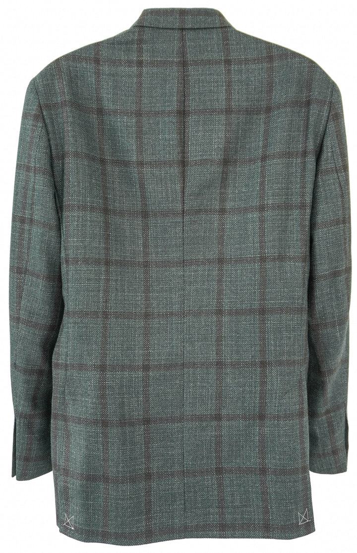 M.S. Giacomo Blazer in Olive/Brown