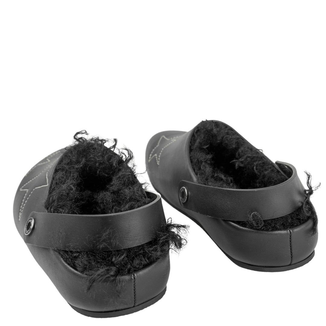 Stella McCartney Star Clogs in Black