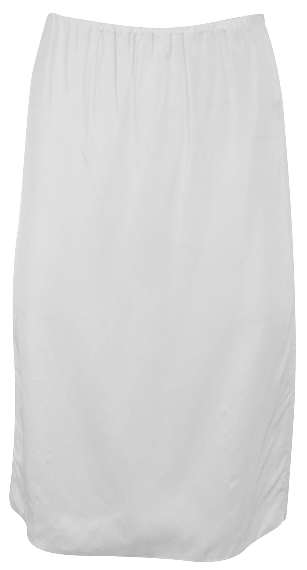Matin Draped Slip Skirt in Natural - Discounts on Matin at UAL