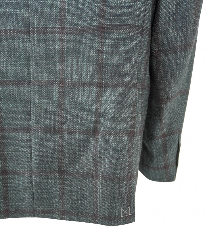 M.S. Giacomo Blazer in Olive/Brown