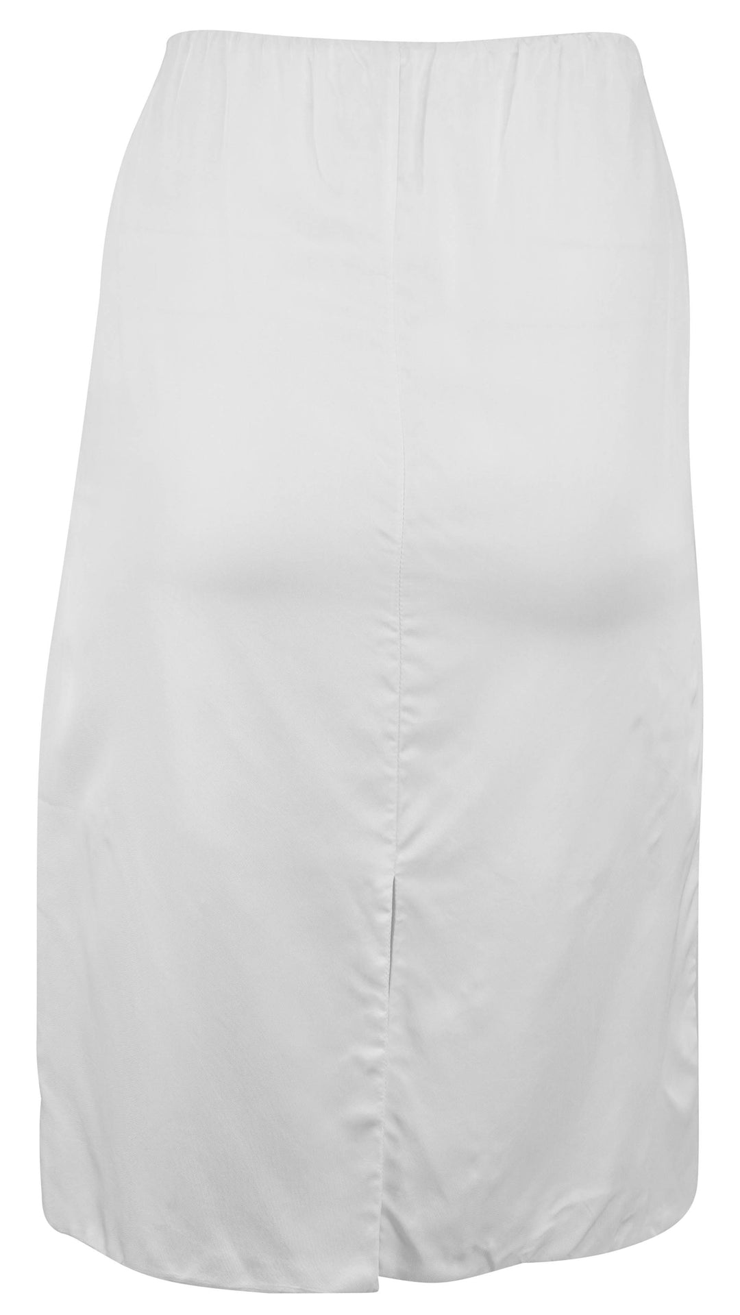 Matin Draped Slip Skirt in Natural - Discounts on Matin at UAL