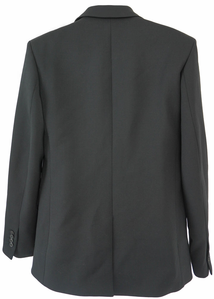 Nili Lotan Single Breasted Blazer in Black