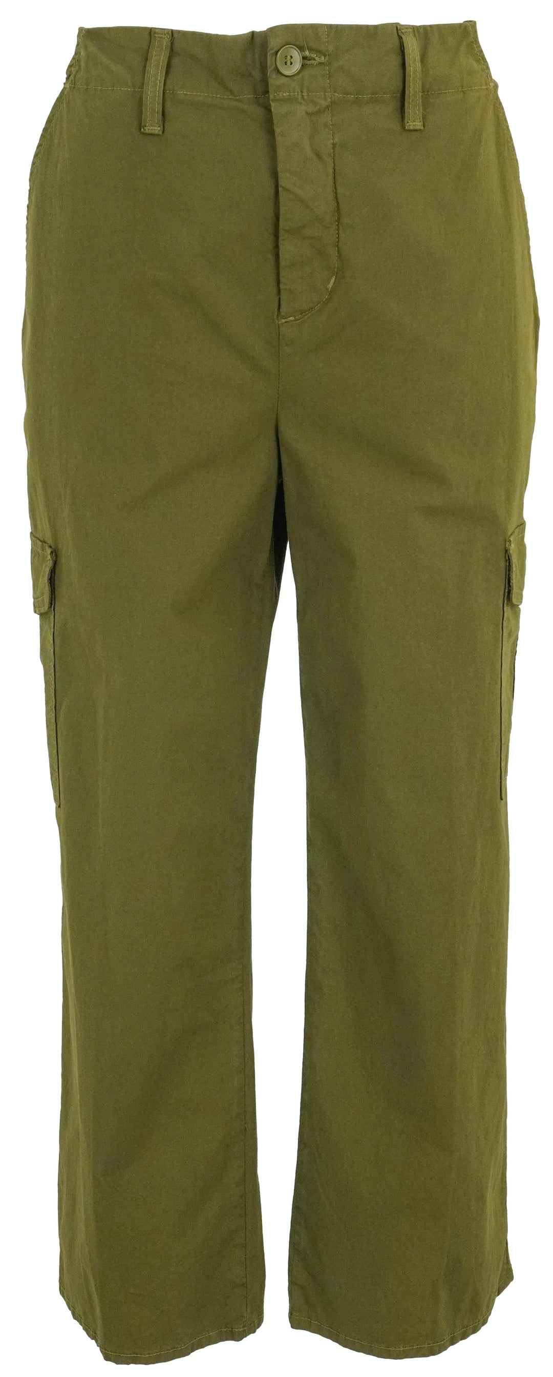 L'Agence Zoella High Rise Trek Trousers in British Khaki - Discounts on L'AGENCE at UAL