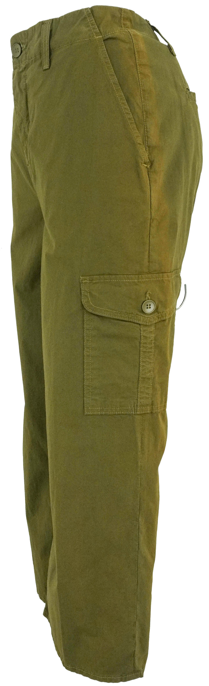 L'Agence Zoella High Rise Trek Trousers in British Khaki - Discounts on L'AGENCE at UAL