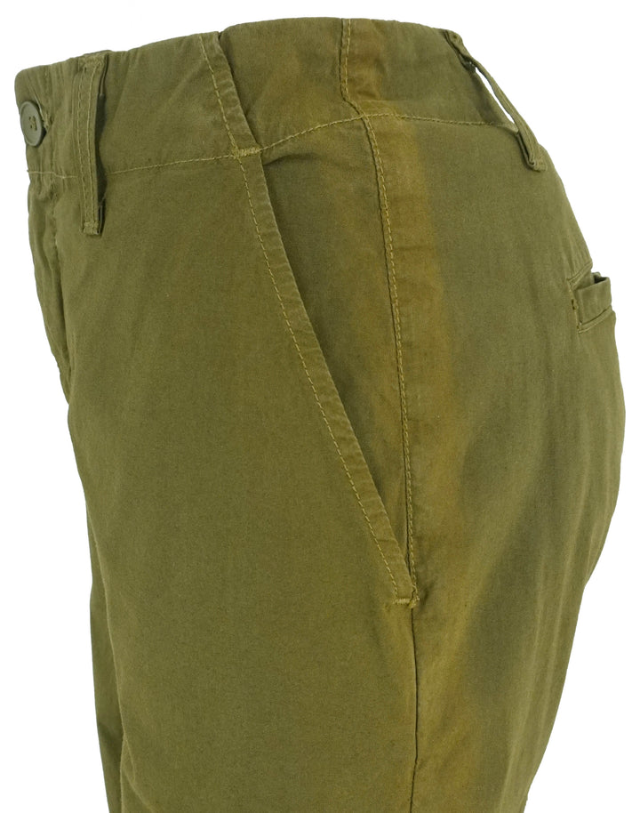 L'Agence Zoella High Rise Trek Trousers in British Khaki - Discounts on L'AGENCE at UAL