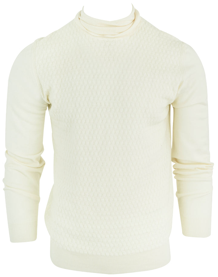 Corneliani Wool Sweater in Cream