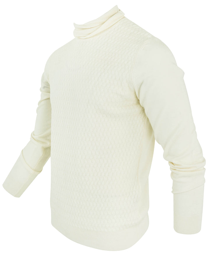 Corneliani Wool Sweater in Cream