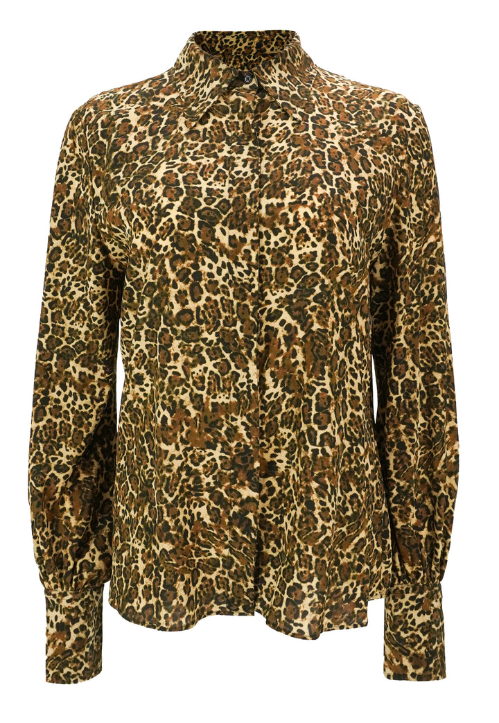 Isabel Marant Teysa Blouse in Leopard