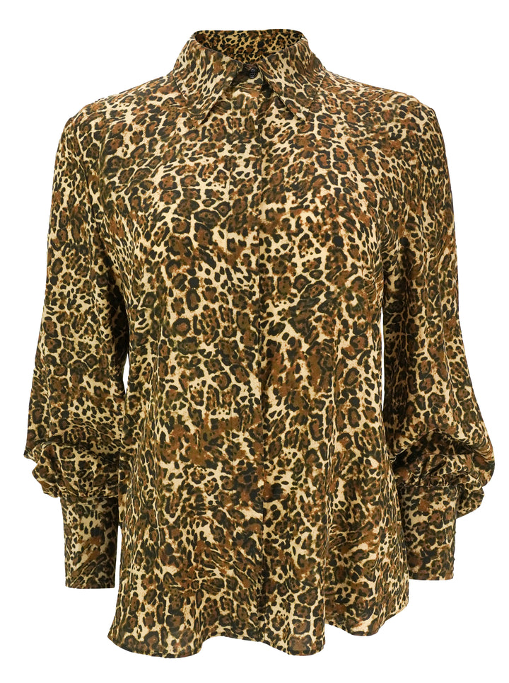Isabel Marant Teysa Blouse in Leopard