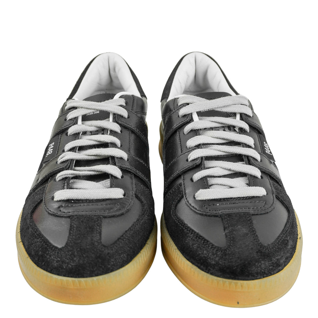 P448 Monza Glitterfine Sneakers in Black - Discounts on P448 at UAL