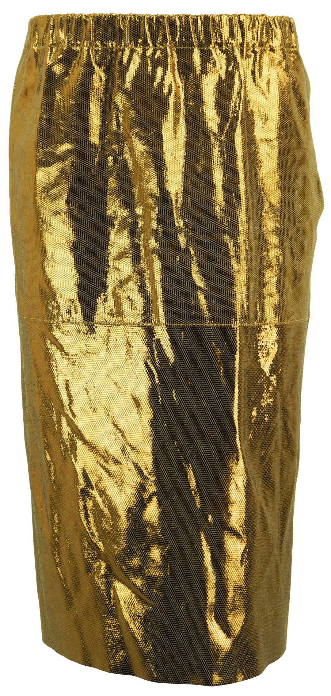 Forte_Forte Honeycomb Skirt in Gold - Discounts on Forte_Forte at UAL
