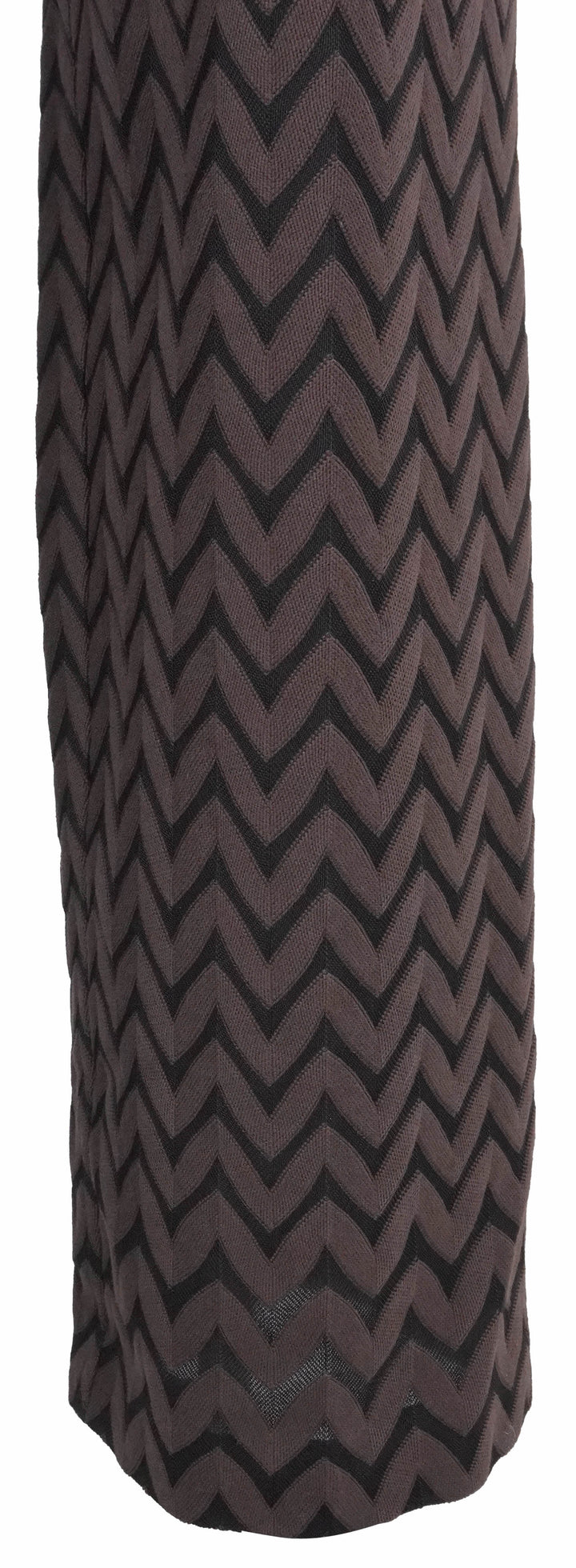 Missoni Knit Chevron Trousers in Brown - Discounts on Missoni at UAL