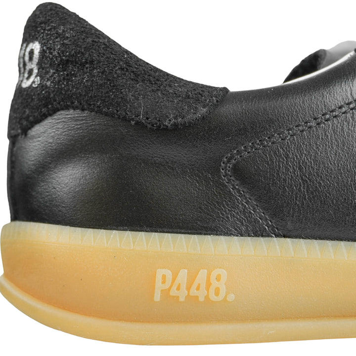 P448 Monza Glitterfine Sneakers in Black - Discounts on P448 at UAL