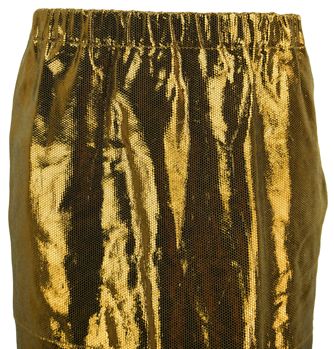 Forte_Forte Honeycomb Skirt in Gold - Discounts on Forte_Forte at UAL