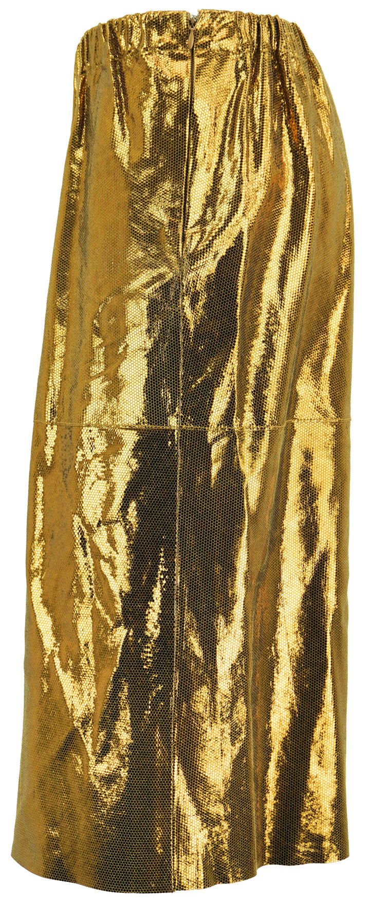 Forte_Forte Honeycomb Skirt in Gold - Discounts on Forte_Forte at UAL