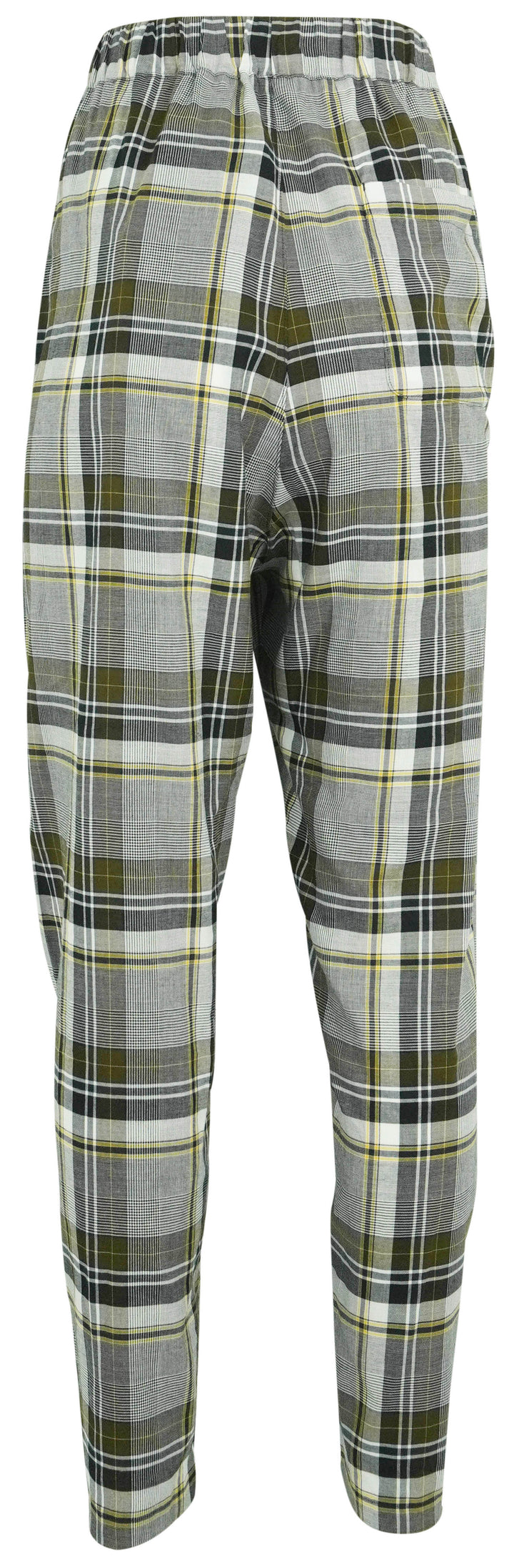 Undercover Tapered Pants in Grey Plaid - Discounts on Undercover at UAL