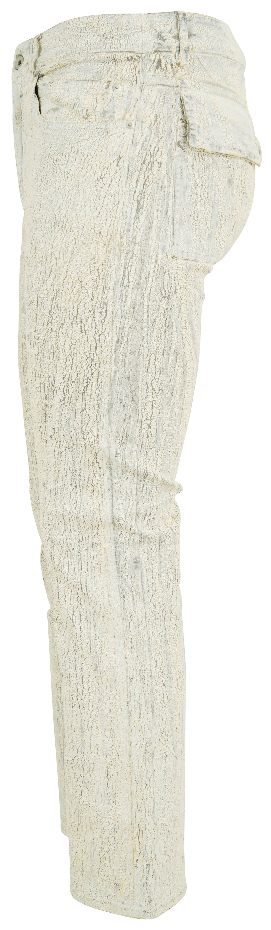 Rick Owens Headon Utility Pants in Milk - Discounts on Rick Owens at UAL