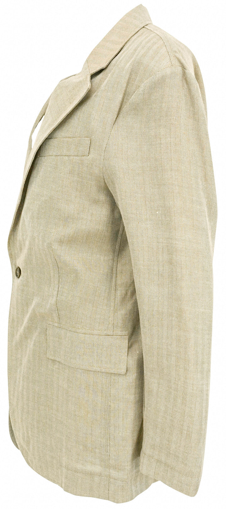 R13 Oversized Ragged Blazer in Brown Herringbone - Discounts on R13 at UAL
