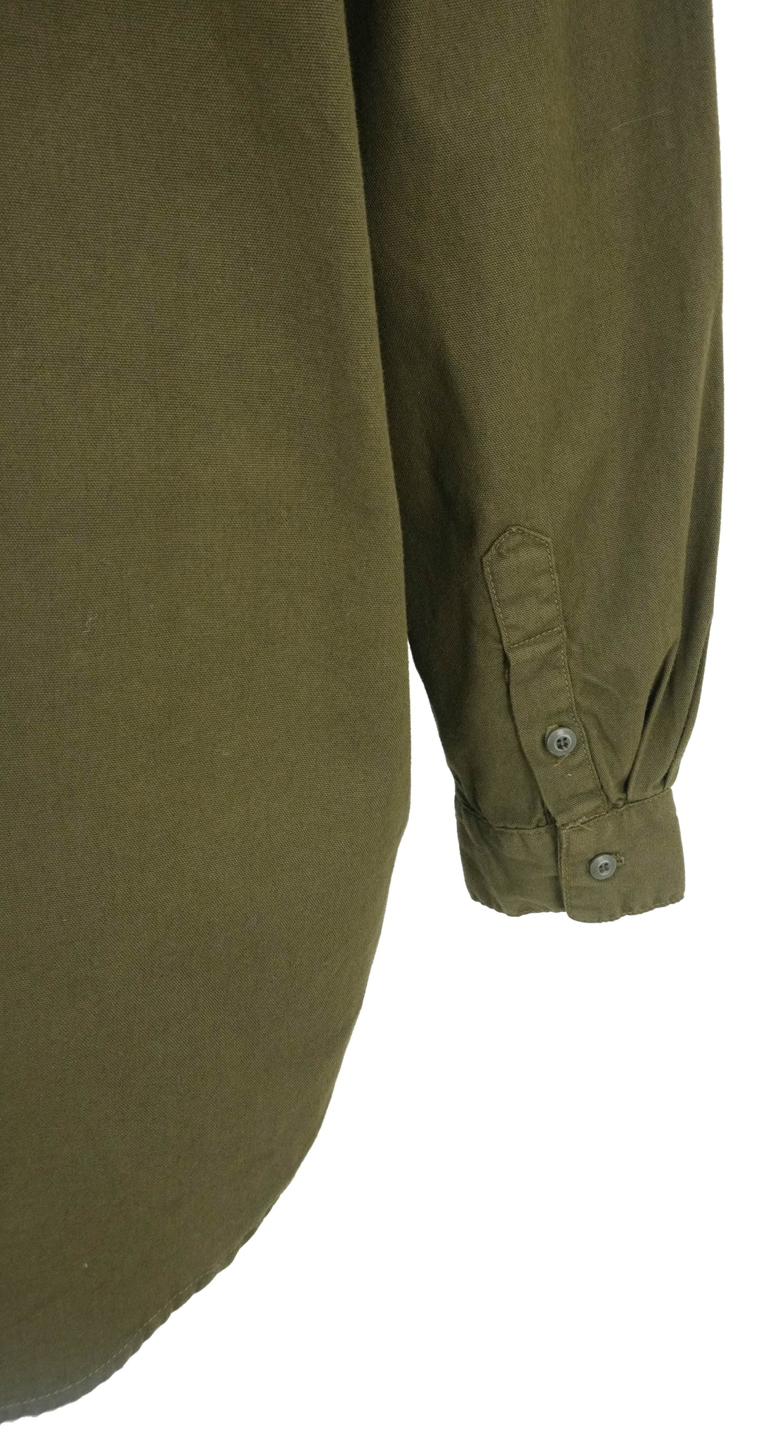NSF Cotton Button-Up in Dark Green - Discounts on NSF at UAL