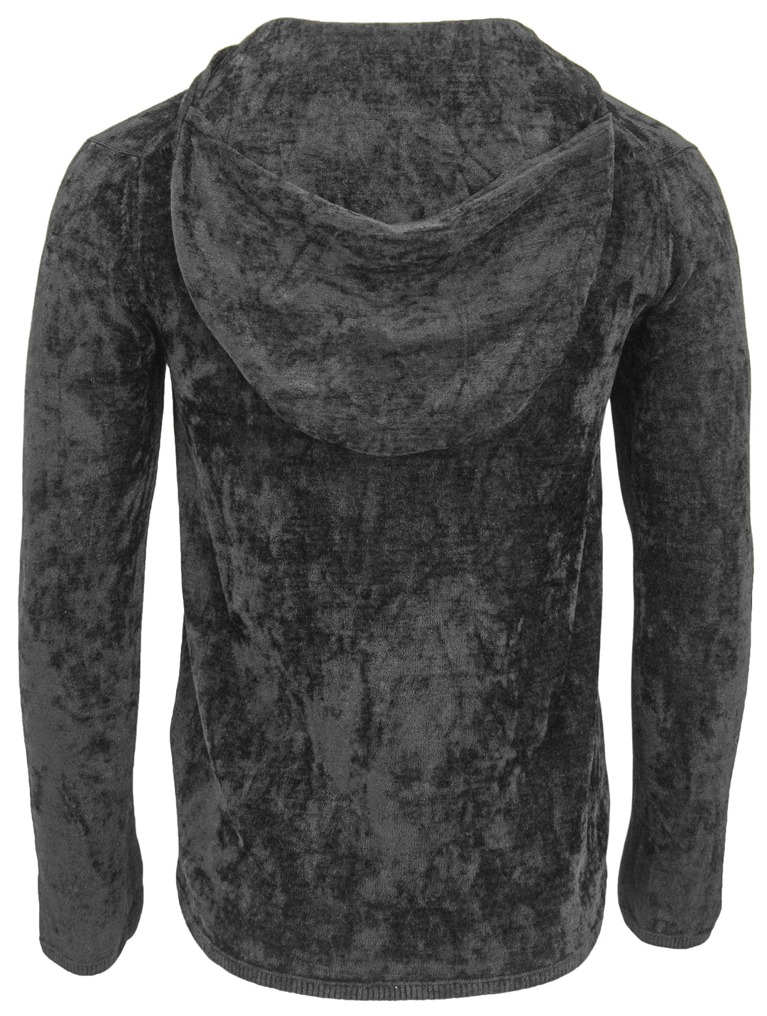 Comme des Garçons Chenille Hoodie Sweater in Black - Discounts on COMME des GARÇONS at UAL