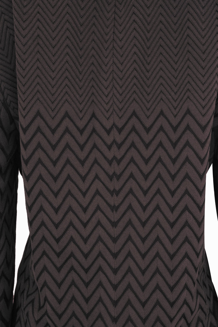 Missoni Double Breasted Blazer in Brown/Black - Discounts on Missoni at UAL