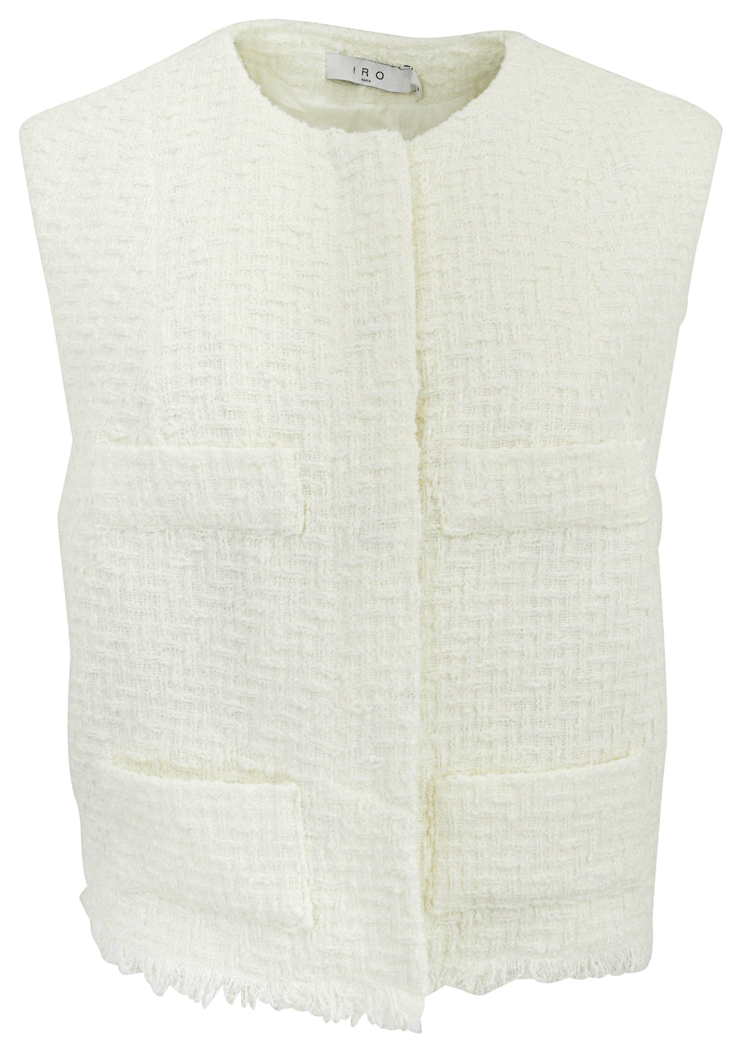 IRO Ralphi Vest in White - Discounts on IRO at UAL