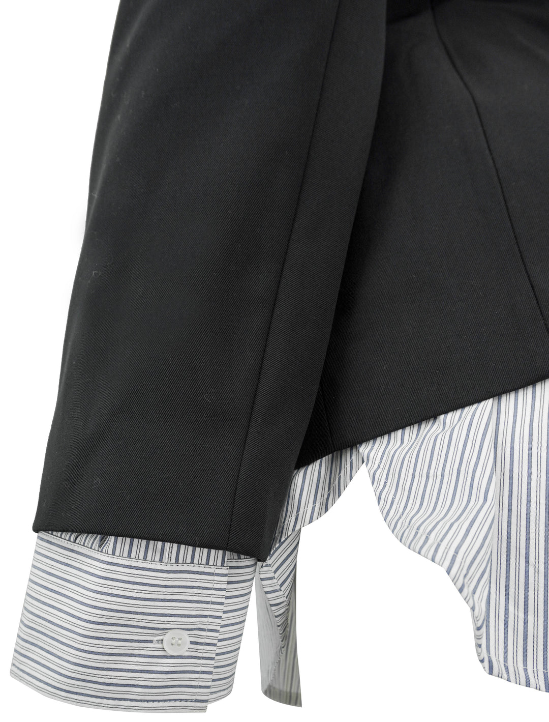 Pushbutton Layered Blazer in Navy - Discounts on PushBUTTON at UAL