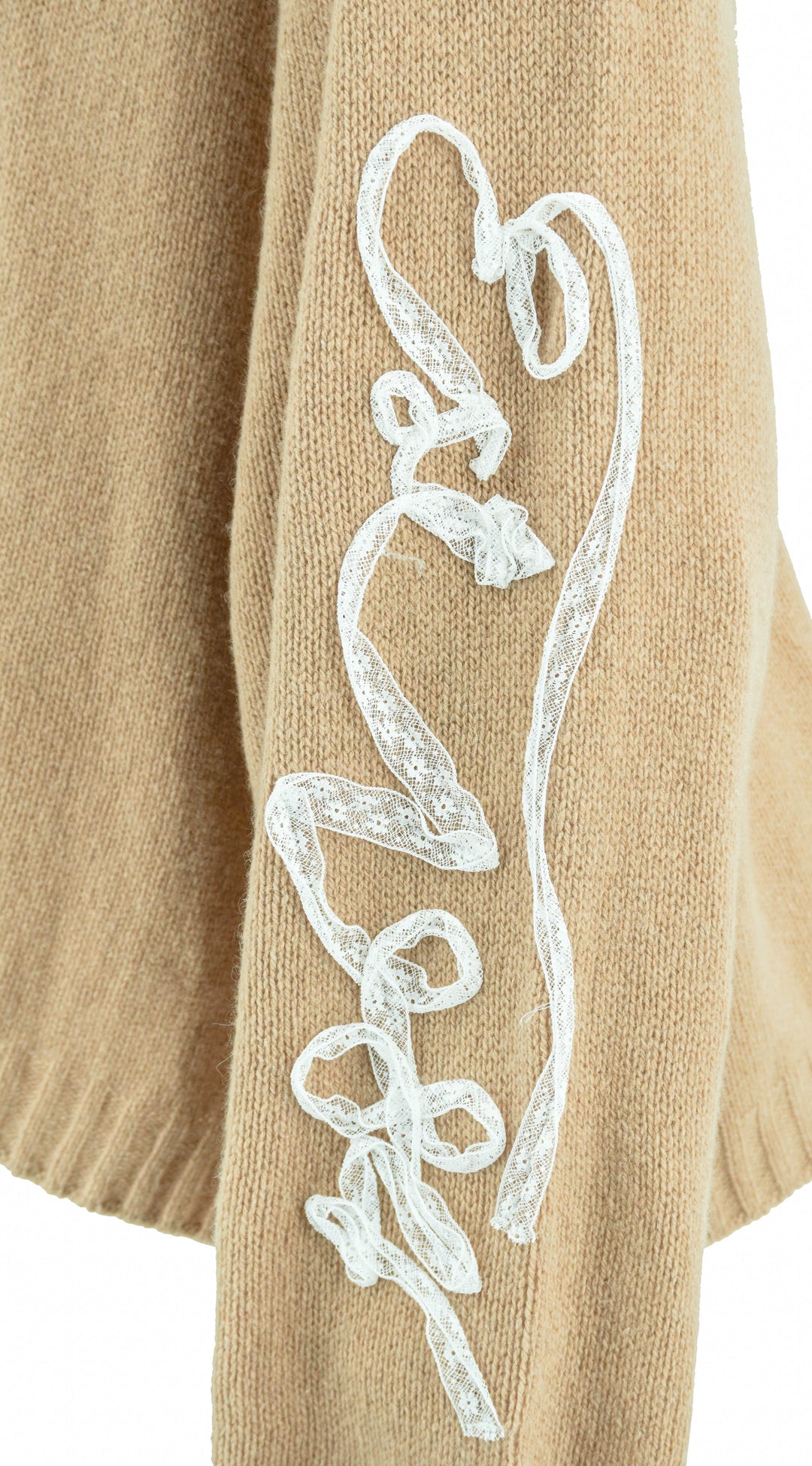 Philosophy Di Lorenzo Serafini Logo-Appliqué Cardigan in Tan - Discounts on Philosophy Di Lorenzo Serafini at UAL