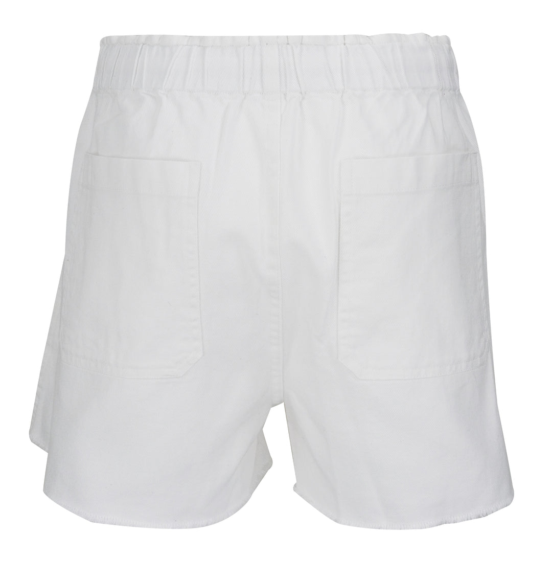RE/DONE Beach Shorts in Vintage White - Discounts on RE/DONE at UAL