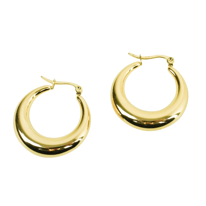 Shashi St. German Hoops in Gold - Discounts on Shashi at UAL