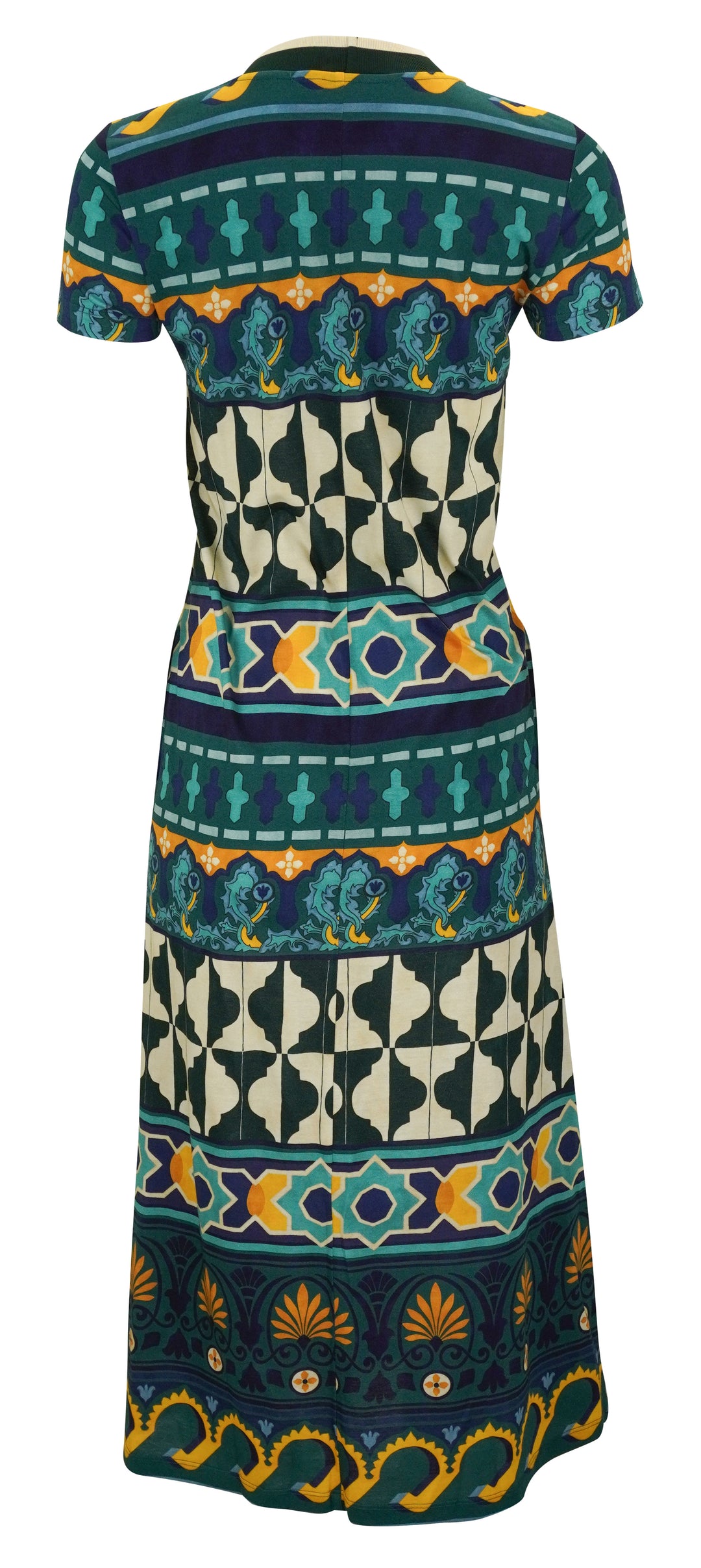 La DoubleJ. Sporty Swing Dress in Emerald