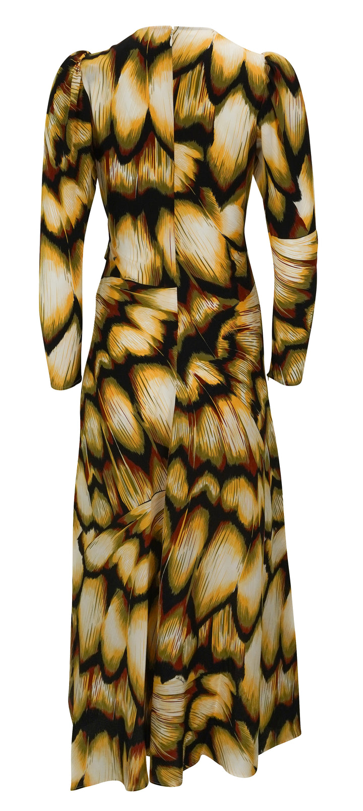 La DoubleJ. Femme Dress in Black/Gold Multi