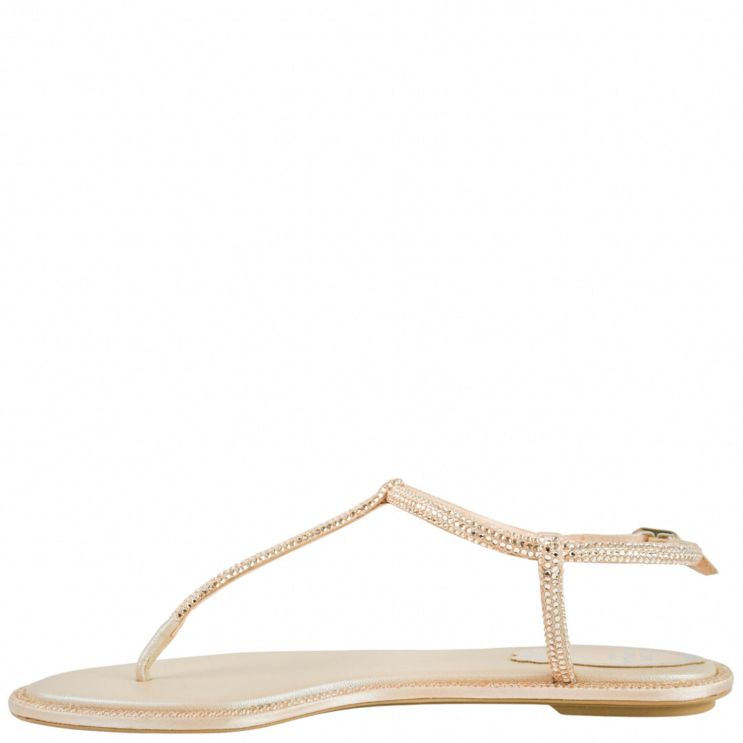 Rene Caovilla Diana Sandals in Nude - Discounts on Rene Caovilla at UAL