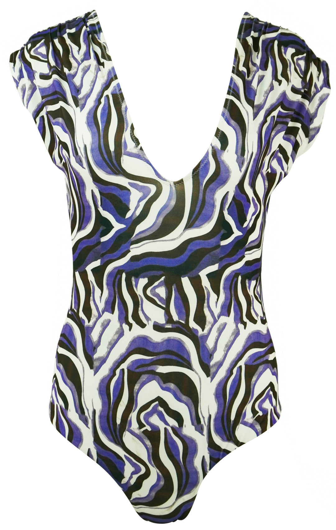 Carolina K Lisette One Piece Swimsuit in Purple Multi - Discounts on Carolina K at UAL
