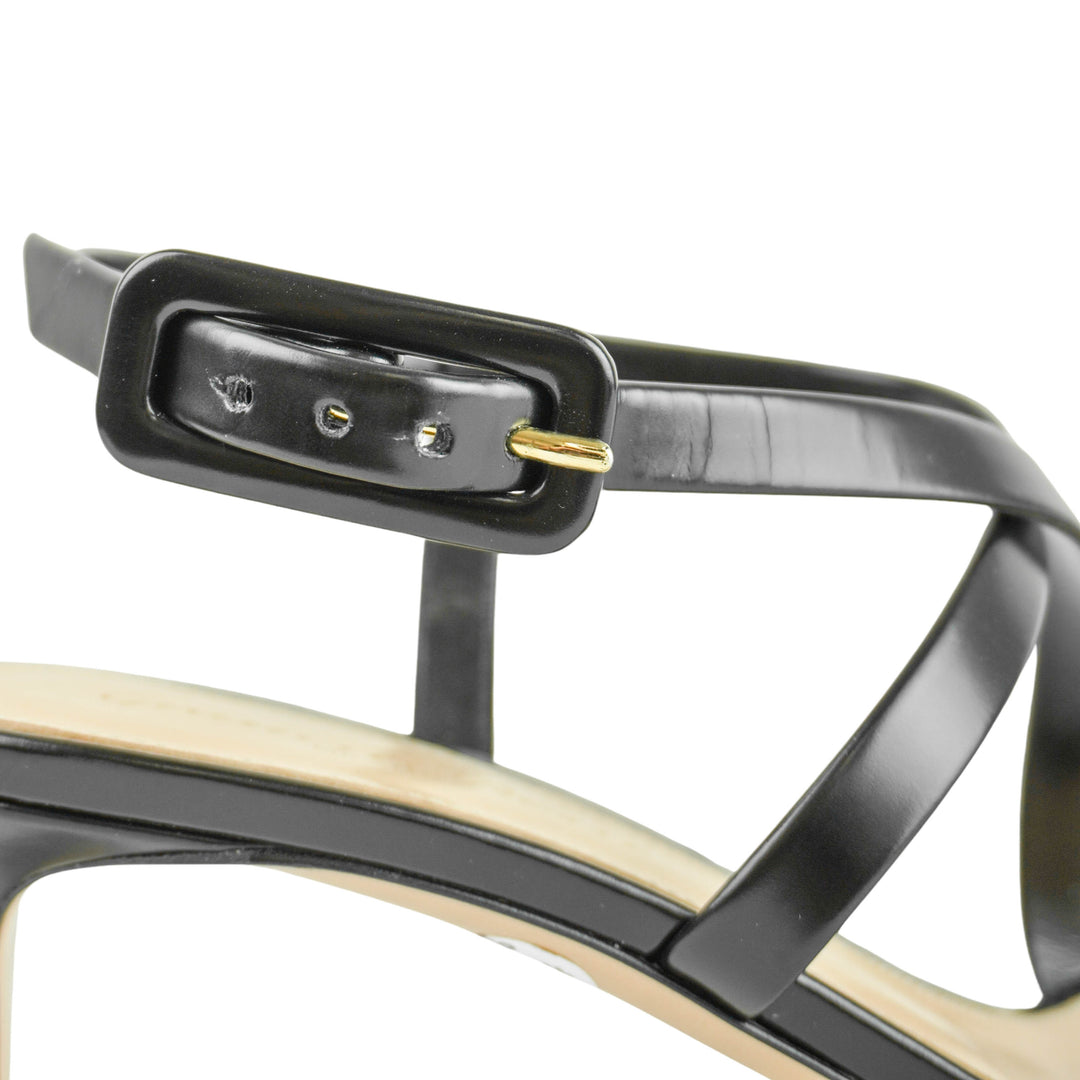 Gianvito Rossi Lindsay Sandals in Black - Discounts on Stella McCartney at UAL