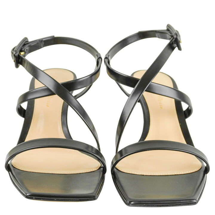 Gianvito Rossi Lindsay Sandals in Black - Discounts on Stella McCartney at UAL
