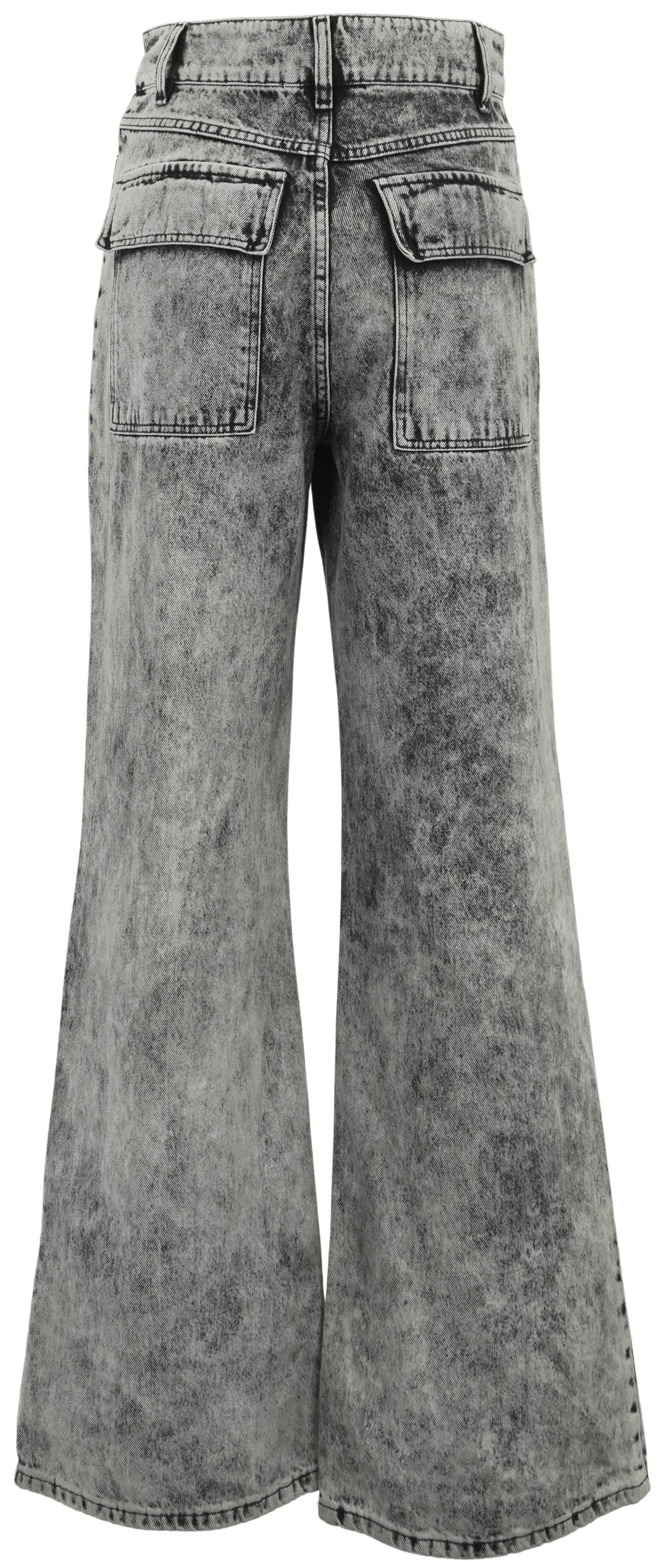 Christian Wijnants Presca Jeans in Arctic Grey Denim