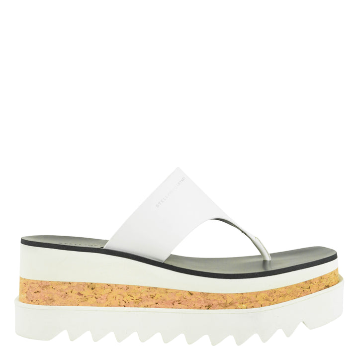 Stella McCartney Platform Sandals in White - Discounts on Stella McCartney at UAL