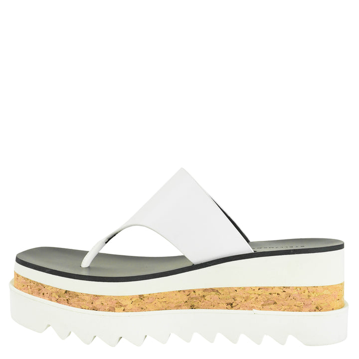 Stella McCartney Platform Sandals in White - Discounts on Stella McCartney at UAL