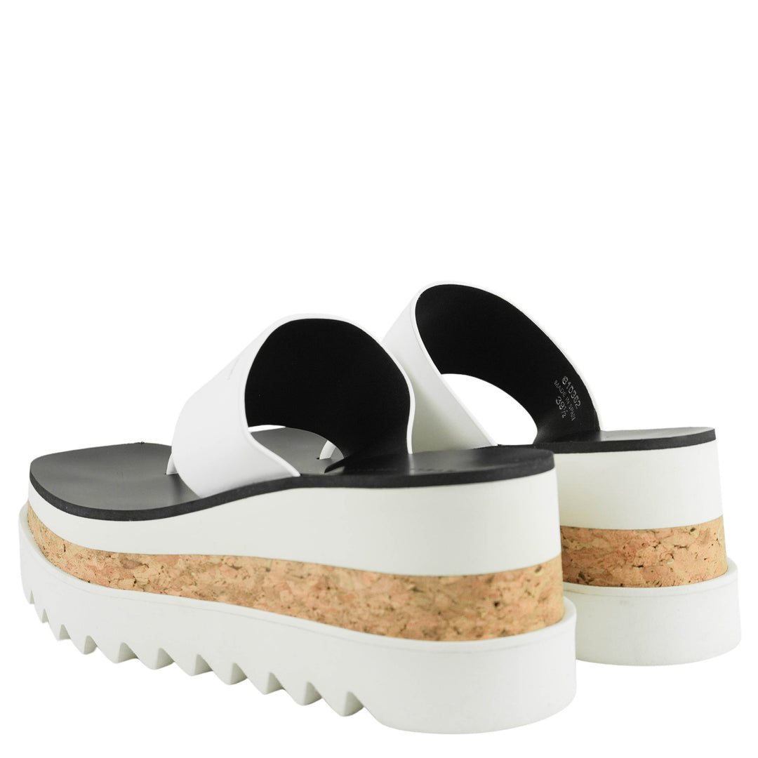 Stella McCartney Platform Sandals in White - Discounts on Stella McCartney at UAL