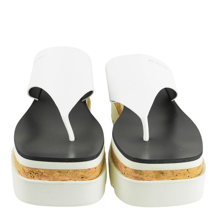 Stella McCartney Platform Sandals in White - Discounts on Stella McCartney at UAL