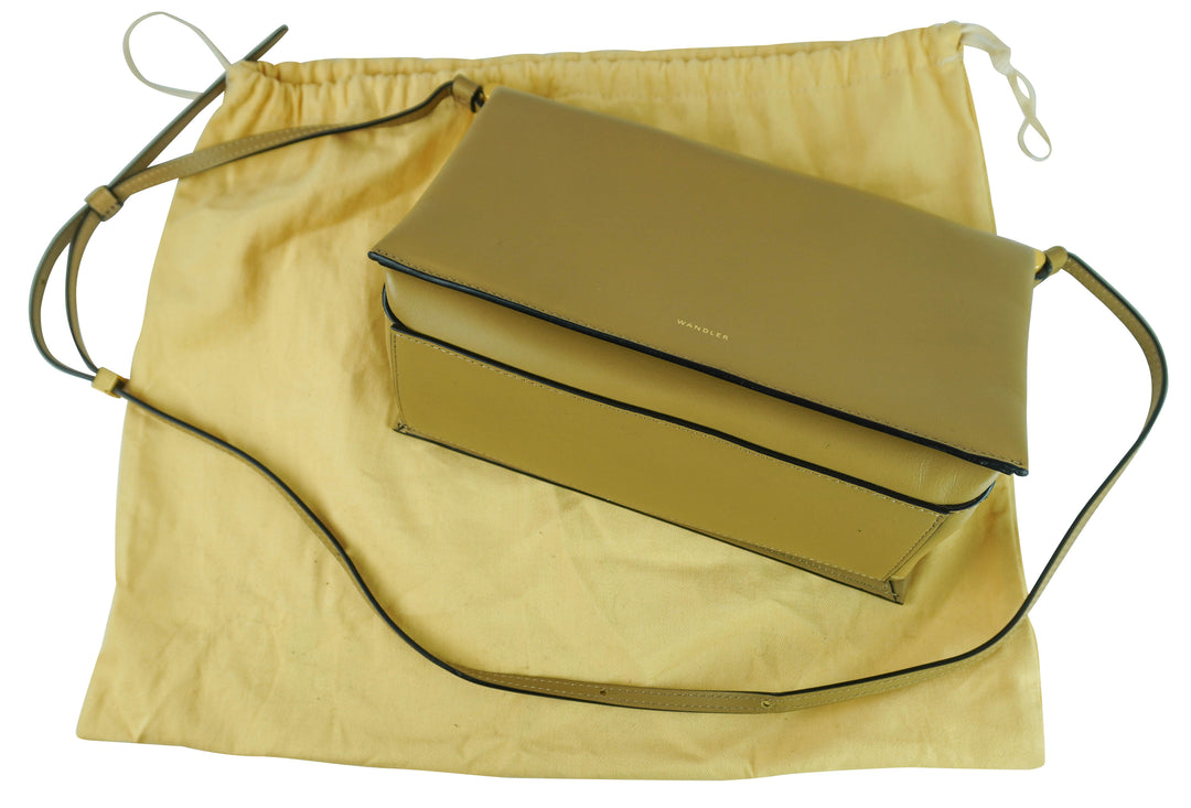 Wandler Uma Baguette Shoulder Bag in Gingerbread