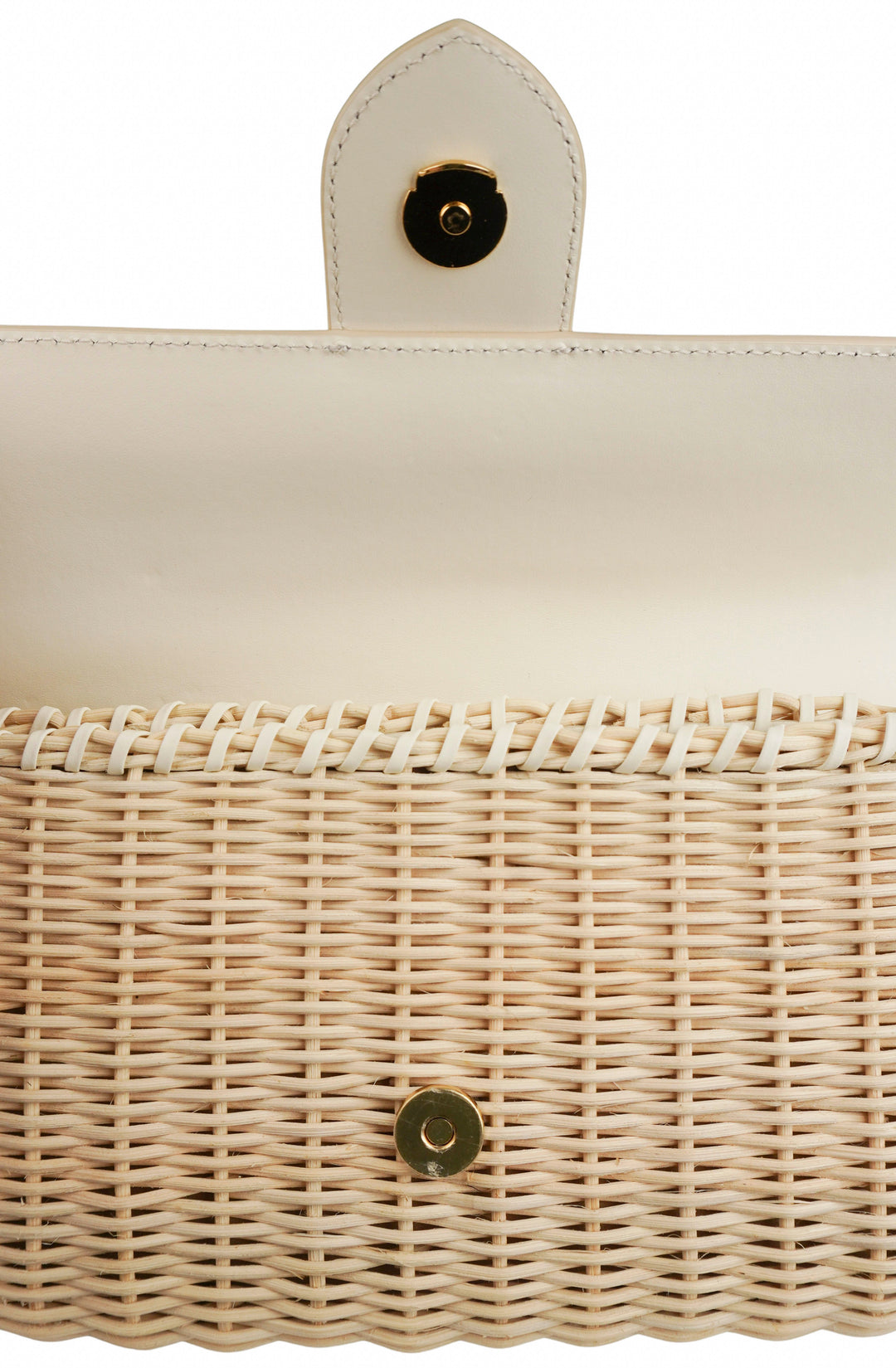Jacquemus Le Bamino Long Sier Bag in Cream