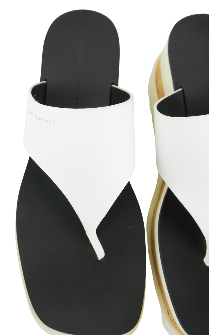 Stella McCartney Platform Sandals in White - Discounts on Stella McCartney at UAL